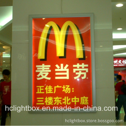 Aluminum Frame Slim LED Light Box with Snap Open Frame